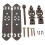 Vintage Brass Drawer Pulls, Beautifully Engraved Traditional Furniture Handles, Solid Brass Knobs for Wide Application 2