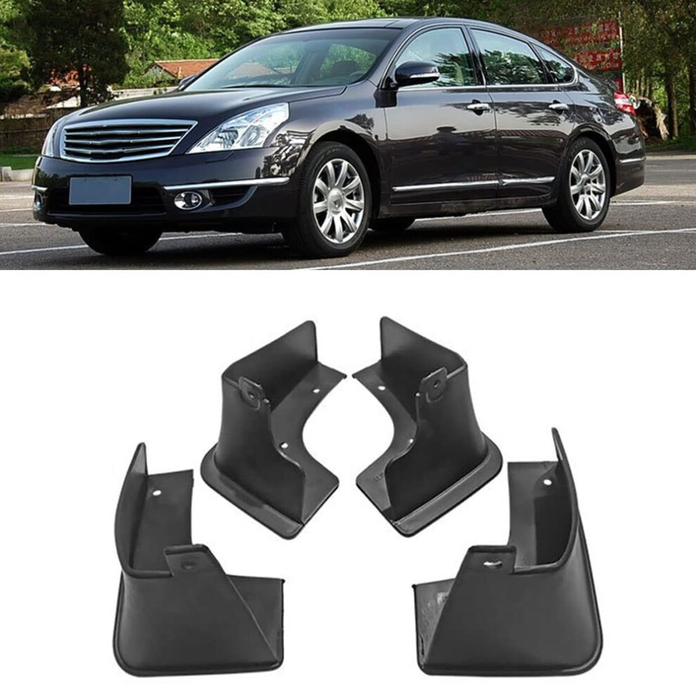 Mud Flaps 4 Pcs Front And Rear Wheel Fender Splash Guards For Nissan Teana J32 20092013 9339159788820