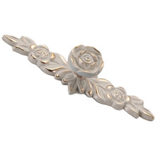 Elegant Rose Drawer Pull Handles Antique Cabinet Knob Set Retro Furniture Hardware Exquisite Zinc Alloy Knobs European Vintage Design With Mounting Sc