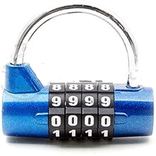 4Digit Combination Padlock For Gym Lockers, Travel, Drawers, Cabinets, And Doors, Locker Security, Drawer Lock