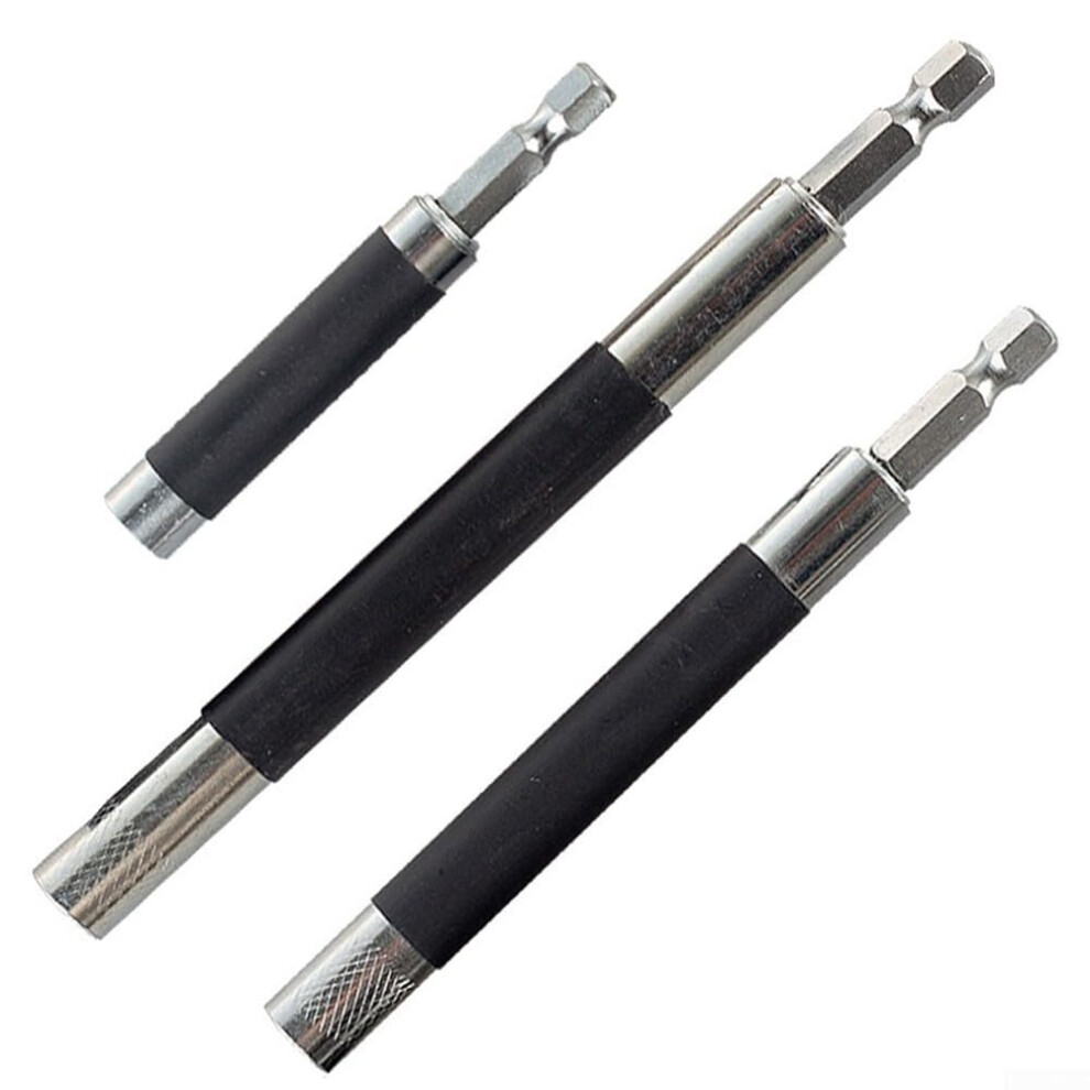 Magnetic Extension Bar Adapter Bit Holders For Screwdrivers, 6Pack, Secure Locking, Compatible With Standard Bits 9339159788554