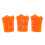 Forma de silicone de qualidade alimentar para muffins, com diversos formatos de Halloween, utensílio de cozinha flexível e resistente ao calor para 1