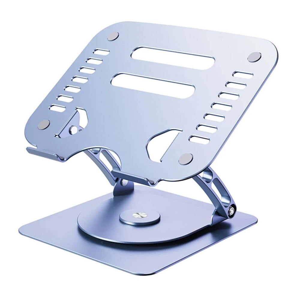 Laptop Cooling Pads Aluminum Alloy Laptop Stand 360Degree Rotatable Notebook Holder Liftable Stand For Pc Laptop Tablet 9339159789162