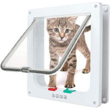 Cat Flap Pet Door for Cats Dog Flap Door Medium Dog Door Pet Supplies
