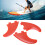 3Pcs Surfbrett Flossen Glasfaser Thruster Fin Sets 12