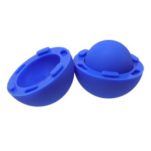 Silicone Laptop Cooling Ball Pad 4Piece Set Blue, Portable Cooler Stand Feet, HeatResistant, Skidproof Laptop Pad
