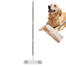 Reusable Flat Head Mop Long Handle For Floor Cleaning Scrubber WetDry Mop For Home Office Dorm