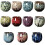 Tea Set Kungfu Style Glazed Ceramic Teaware With BuiltIn Glaze Includes SingleCup Teacups 4