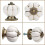 Pumpkin Drawer Handles for Cabinet Knobs, Durable Ceramic Material with Unfading Color, Glossy and Smooth Surface Finish, Ceramic Cabinet Knobs Suitab 2