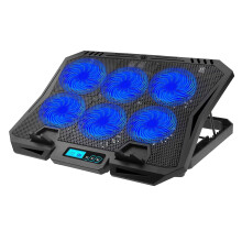 Wind Speed Preferences Laptop Radiator Cooling Pad Bracket ABS Fan Black Adjustable Air Cooling Base Bracket