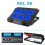Wind Speed Preferences Laptop Radiator Cooling Pad Bracket ABS Fan Black Adjustable Air Cooling Base Bracket 2