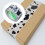 Black  White Dots Parcel Tape for Cardboard Packaging (2 Rolls) 5