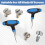 10mm T Handle Flat Head Screwdriver  Ergonomic Grip Slotted Screwdriver for QuickRelease Plate, Camera Tripod 4