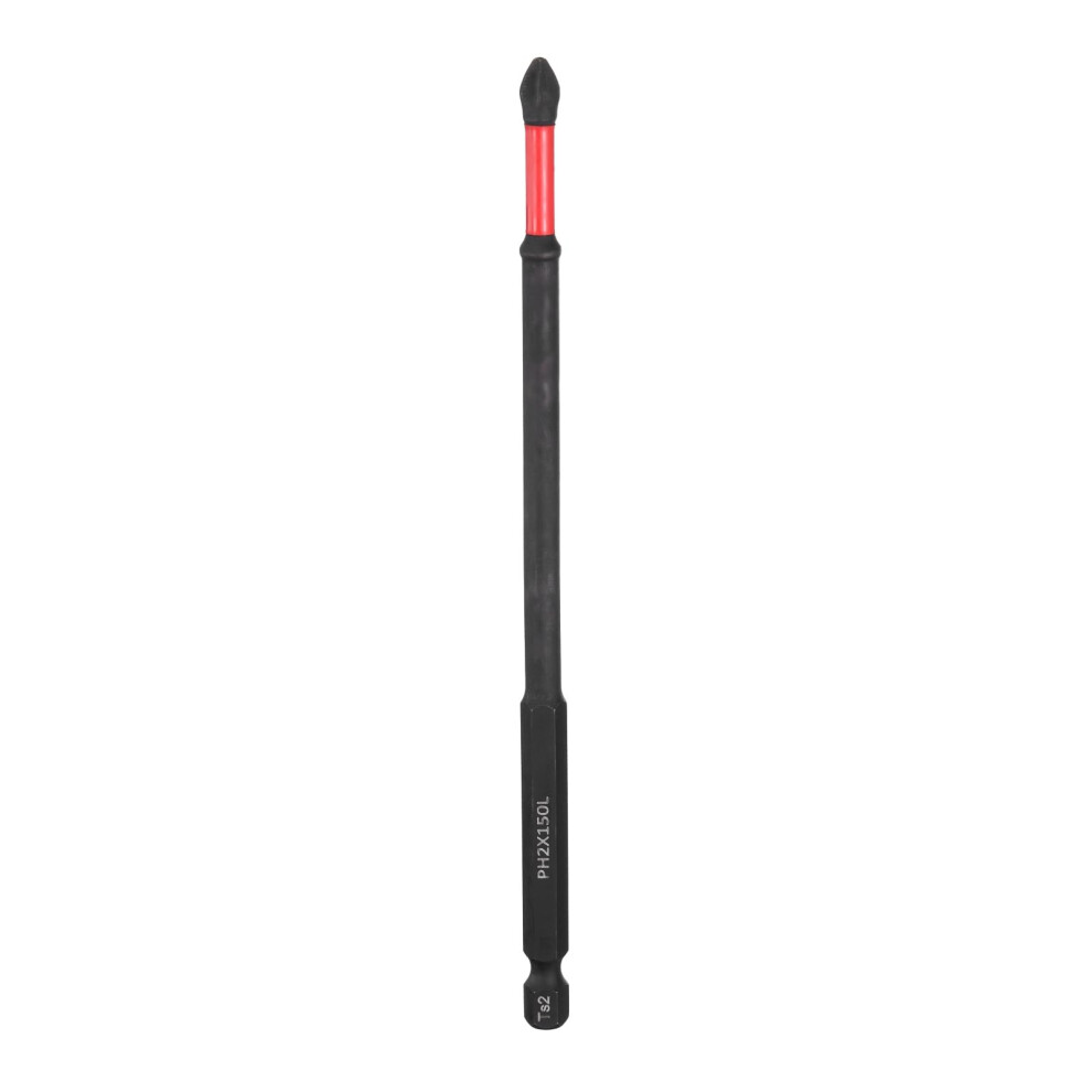 Impact Phillips Screwdriver Bit Ph2 1/4Inch Hex Shank 6Inch Long Magnetic Antislip Cross Bit For Fastening Screws 9339159790663