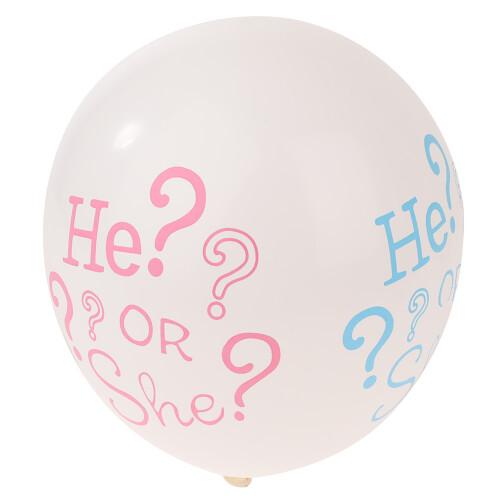 Εορταστικά Γούρια: Μπαλόνια Baby Shower, Πολύχρωμα 12 ιντσών από λάτεξ, μη τοξικά και 2