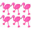 Flamingo Fun Factory, Φουσκωτή Ποτηροθήκη για Ευφάνταστο Δημιουργικό Παιχνίδι, Ροζ 1