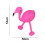 Flamingo Fun Factory, Φουσκωτή Ποτηροθήκη για Ευφάνταστο Δημιουργικό Παιχνίδι, Ροζ 2