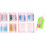 5D Diamond Painting Greeting Card with Envelope, 6pcs B 5