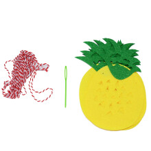 Decorațiuni de vară Luau, decor de ghirlandă din pâslă nețesută, sigur și ecologic, convenabil și ușor de utilizat și depozitat, articole