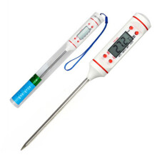 Thermomètre numérique indispensable pour barbecue, facile à utiliser, sonde en acier inoxydable pour une précision optimale, idéal pour la