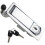 Efficient flat cam lock for various cabinets, zinc alloy, with 2 keys for secure access (Black 2) 4