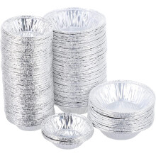 Moule à tartelettes en aluminium pour mini-tartelettes, moule à tartelettes en aluminium de qualité alimentaire adapté à de multiples occasions