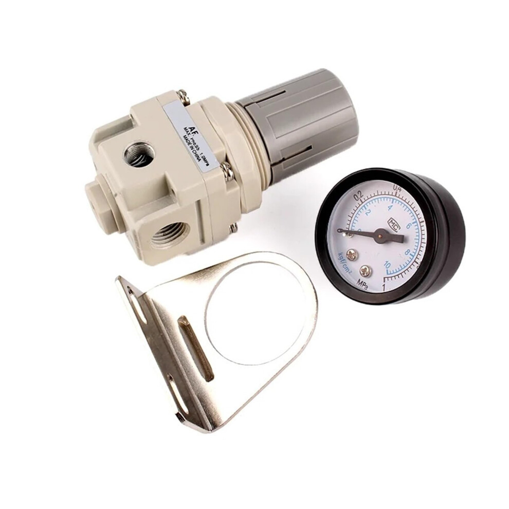 Ar Type Pressure Regulating Valve Pneumatic Valve Pressure Regulator Ar200002 Air Source Treatment (8Mm Connector) 9119770326089
