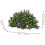 Artificial Grass Ball Glow Topiary 25.00X25.00X25.00CM 2