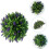 Artificial Grass Ball Glow Topiary 25.00X25.00X25.00CM 3