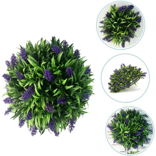 Artificial Grass Ball Glow Topiary 25.00X25.00X25.00CM 2