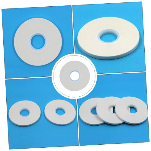 1 Roll WaterSoluble DoubleSided Adhesive Tape Strips Multifunctional White 2