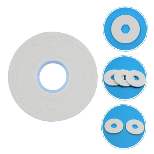 1 Roll WaterSoluble DoubleSided Adhesive Tape Strips Multifunctional White 1