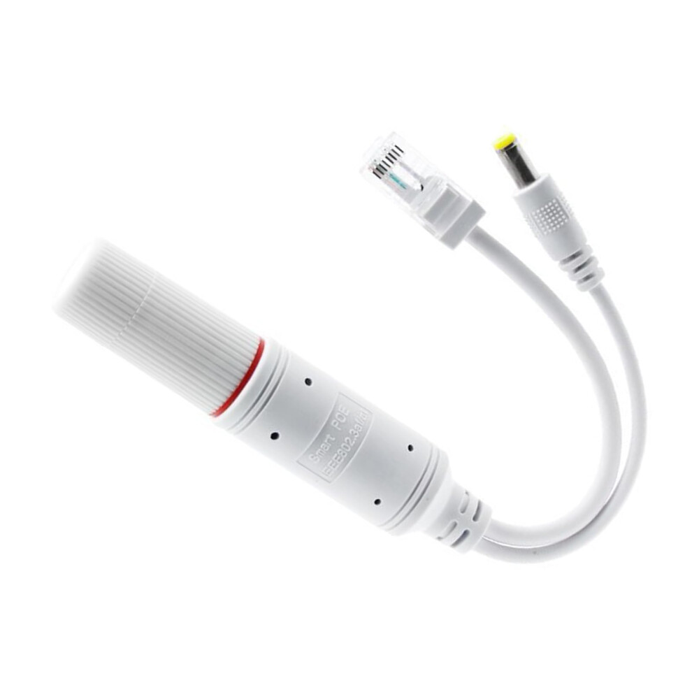 Efficiency 48V To 12V Power Over Ethernet Converter With Video And Network Adapter Cable For Network Devices 9001264484415