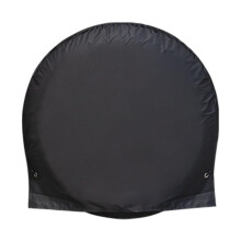 Waterproof RV Tire Covers for Trailers Heavy Duty AllWeather Spare Wheel Protector Black L