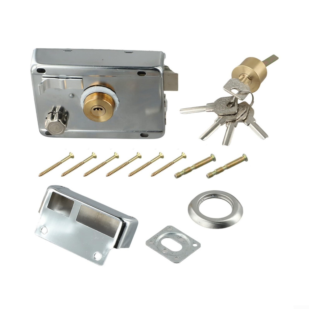 Robust Iron Security Lock With Copper Core, Userfriendly Design Enhances Security (Open Left) 9119770326713
