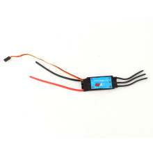 Regolatore di velocità elettrico brushless bidirezionale 20A a due vie per auto RC, barca, elica subacquea con UBEC a 5V, risposta rapida, plug and
