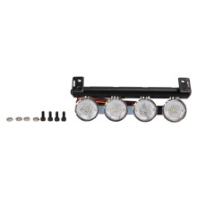 RC auto dakverlichting LED lichtbalk kit compatibel met RC crawler duurzaam harsmateriaal cool en aantrekkelijk design metalen daklamp superheldere