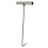 Shaped hook for manhole covers, durable, stainless, for lifting manhole covers and rolling gates 1