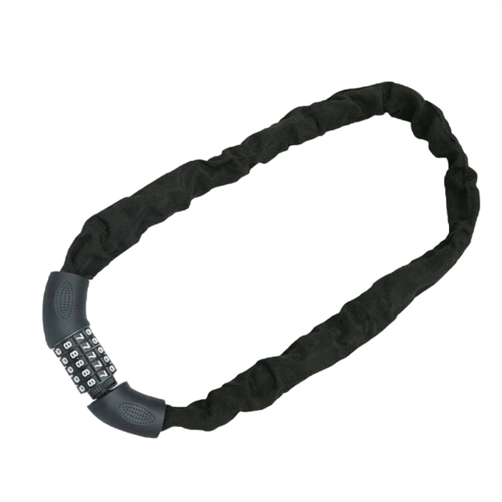 Steel Bike Chain Lock, High Security Resettable Bike Chain Lock With Temper Hardened Steel Chain, Resettable Combination Anti-Theft Bicycle Lock With 9554910086261