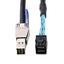 SFF8643 To SFF8644 Cable, HD36PIN, 12Gbps SAS3.0, External Data Sync Cable For Hard Drives, 2m