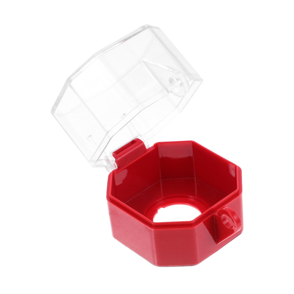 Emergency Stop Button Transparent Protective Housing Durable For Industrial Use 9119770327406