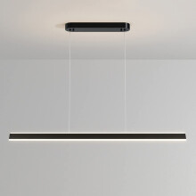 Chandeliers Minimalist Linear Ceiling Light LED Dimmable Pendant 80cm Dark With Remote Control Kitchen Island Lighting