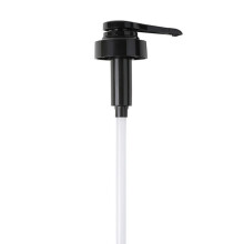 Dáileoir Síoróip DUBH, Ábhar Ardchaighdeáin do Bhuidéil 25.4 unsa/750 ml, Dáileadh Beacht 1/4 unsa in aghaidh an stróc, Fad Píobáin
