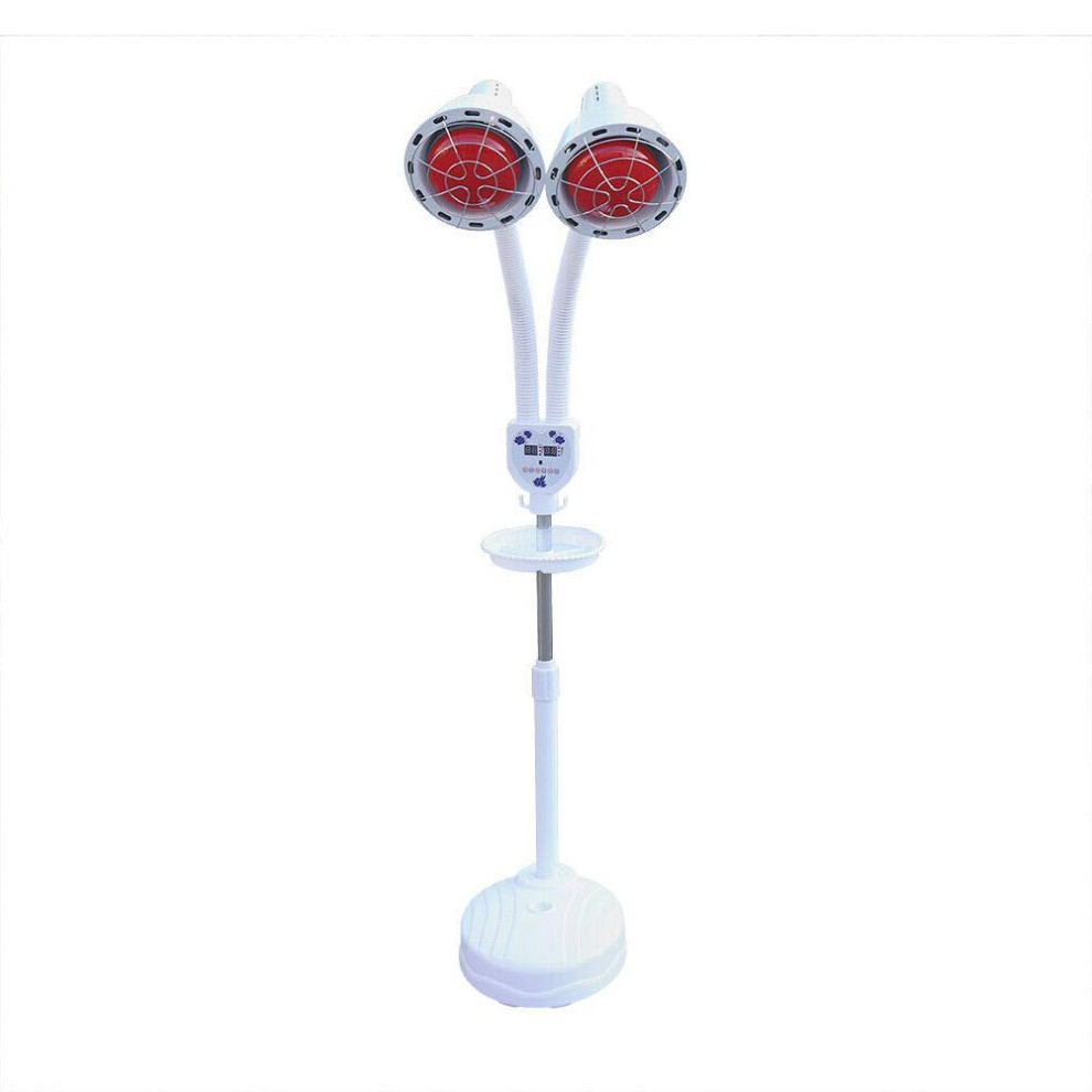 Infrared Lamp, Infrared Heater, Red Light Lamp, Heat Lamp, Infrared Therapy Lamp, Red Light, Spotlight, Infrared Light Therapy 275 W (A)