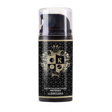 Lubrificante à base de silicone - EROS - 200 ml - Lote de 1 - Lubrificação duradoura - Compatível com preservativos de látex