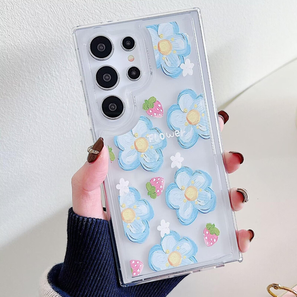 Nadoli Transparent Silicone Case For Samsung Galaxy S20 Fe With Colorful Flower Design 9001264485979