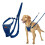 Halti Anti-pull harness for dog - Halti - Size M - Cobalt Blue - Padded straps - Reflective - Polyester 1
