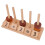 Holzperlen-Sequenzierungsset, frühe Bildung, 8