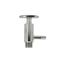 1/4' Male Thread OD 13mm Sampling Valve Silicone Sealing Stainless Steel 304 For Sampling Lines