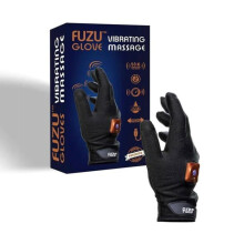 Vibrationsmassagehandschuh - DEEVA - 20 Geschwindigkeiten - Wiederaufladbar - Wasserdicht - Leise - Dehnbare Lycra